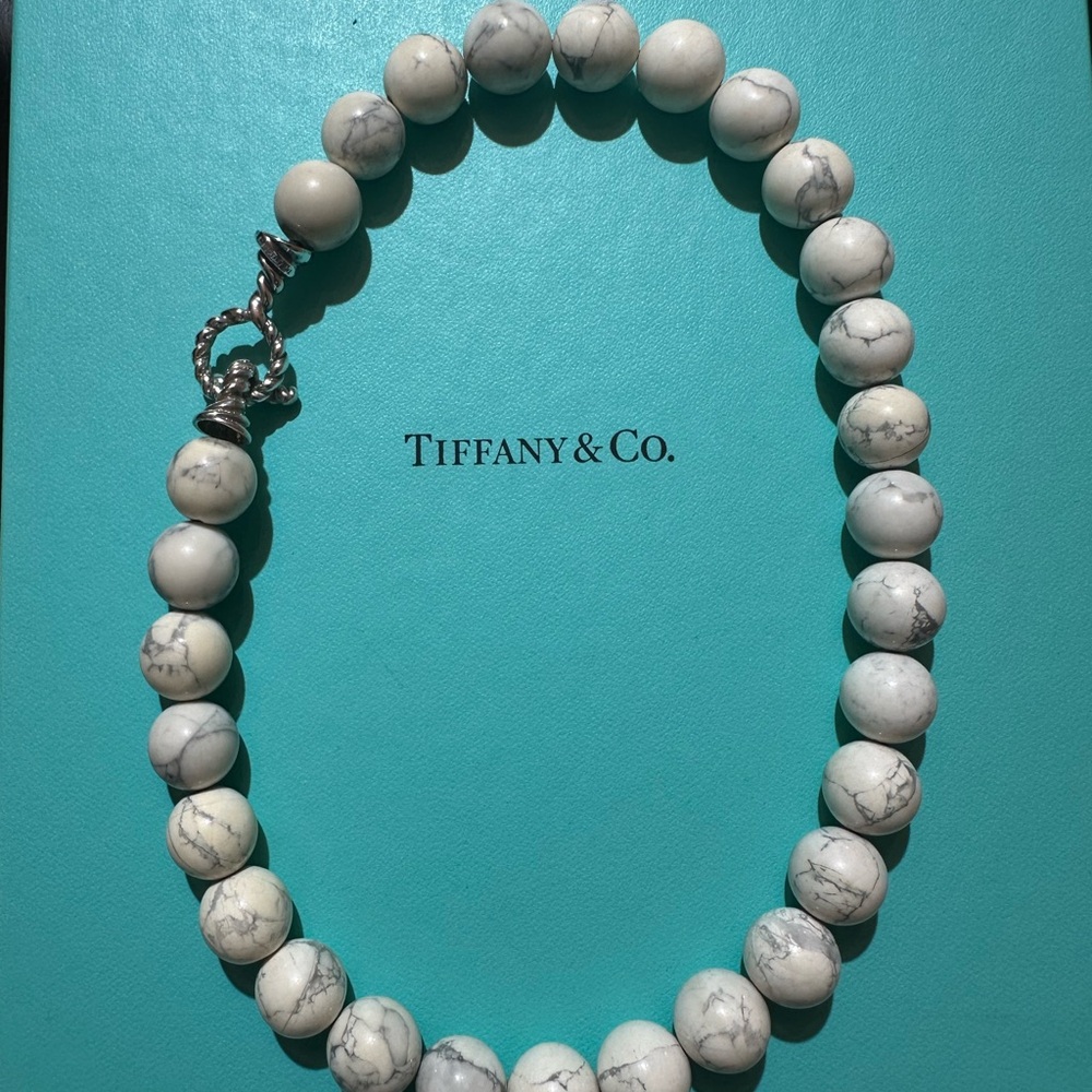 Tiffany & Co. White Beaded Necklace - Picture 8 of 9
